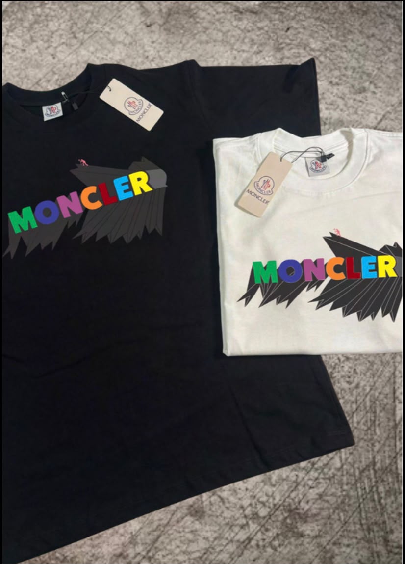 Camiseta Premium — Moncler Multicolor