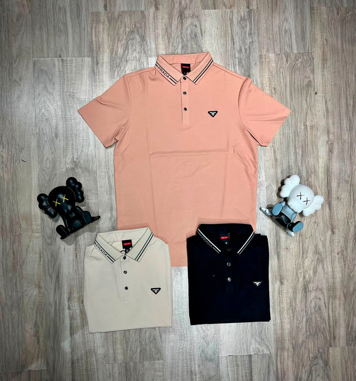 Polo Seda Fría — Cuello Tejido